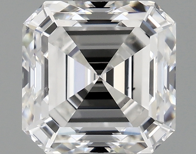 1.09 carat asscher lab-grown diamond