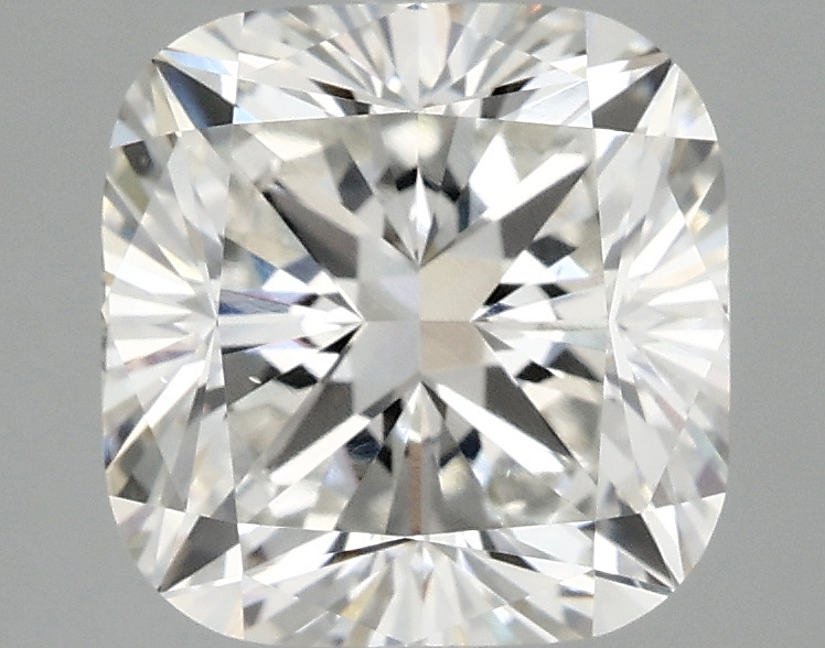 2.90 carat cushion lab-grown diamond
