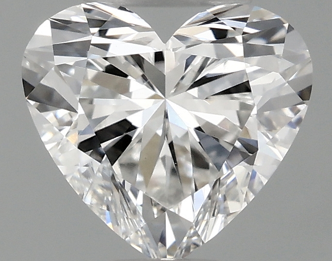 1.00 carat heart lab-grown diamond