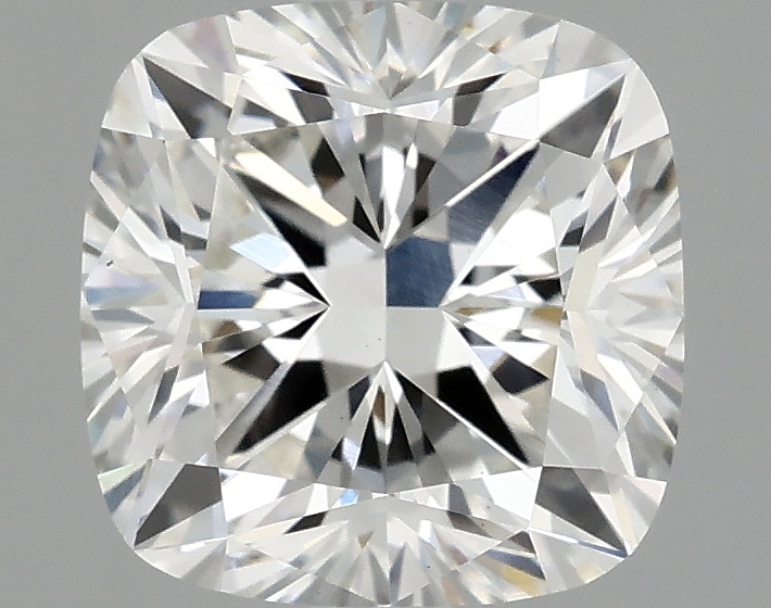 2.02 carat cushion lab-grown diamond