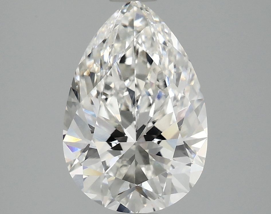 2.50 carat pear lab-grown diamond