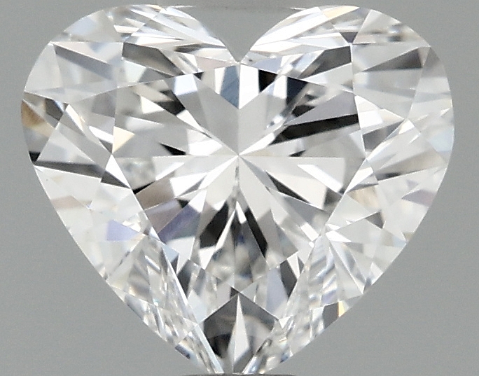 0.97 carat heart diamond