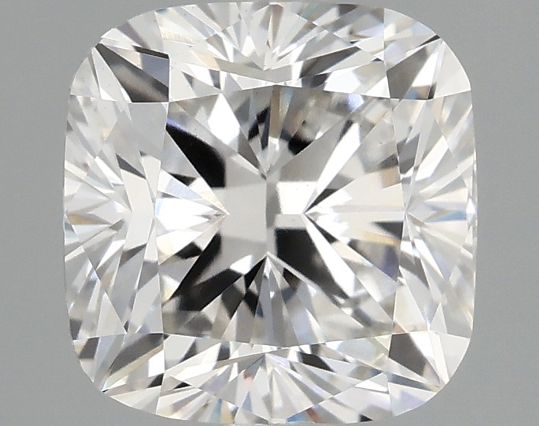 2.02 carat cushion lab-grown diamond