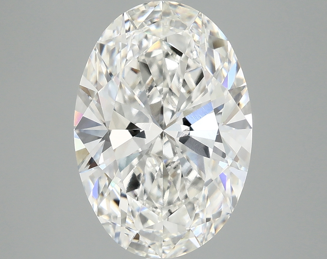 4.07ct Oval F VVS2 Lab-Grown Diamond