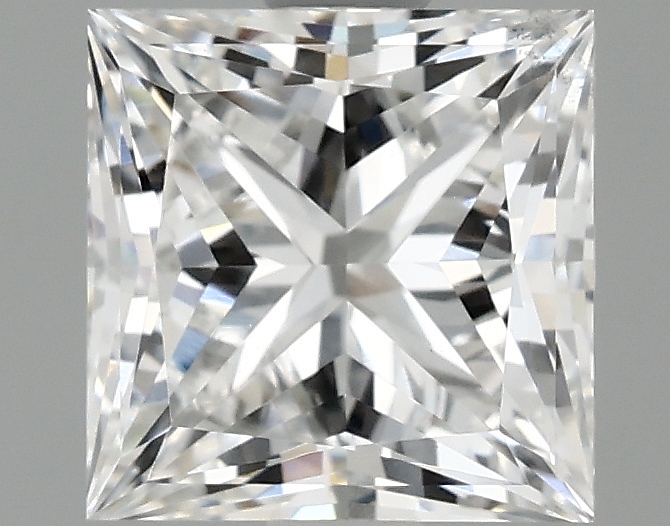 1.29 carat princess lab-grown diamond