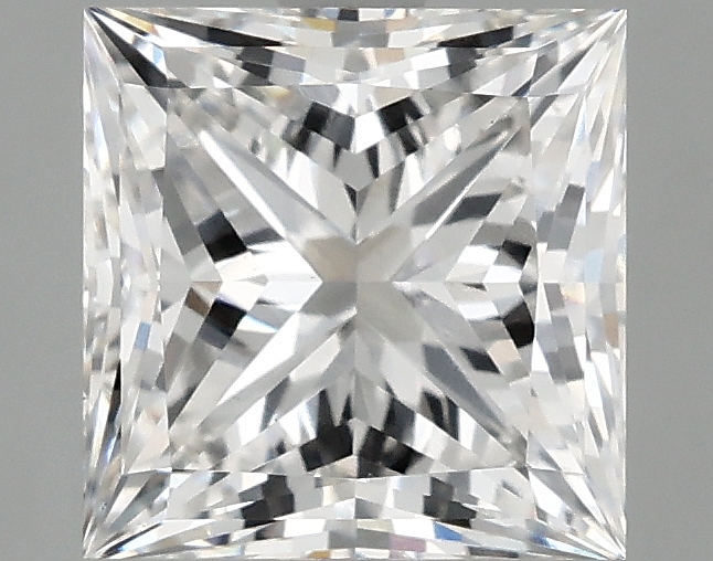 2.53 carat princess lab-grown diamond