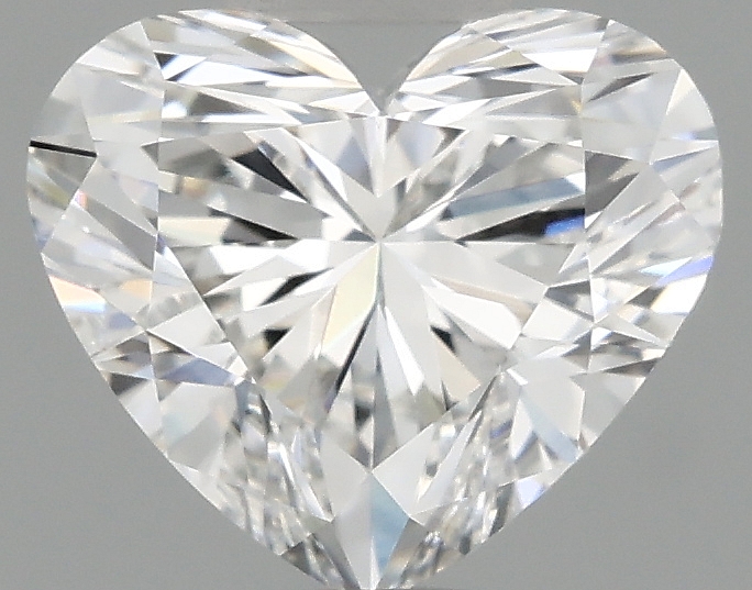 1.28 carat heart lab-grown diamond