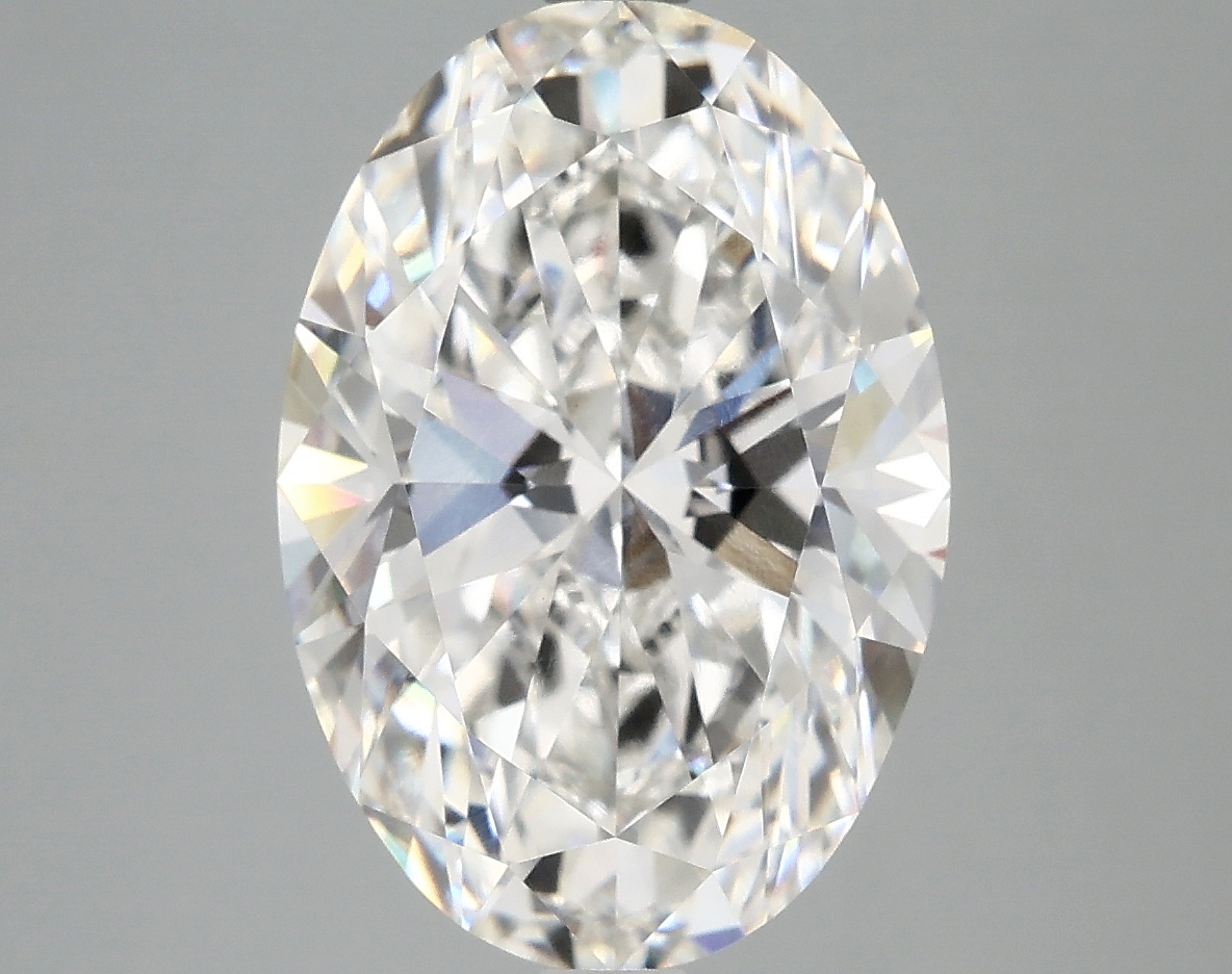 5.02ct Oval F VVS2 Lab-Grown Diamond