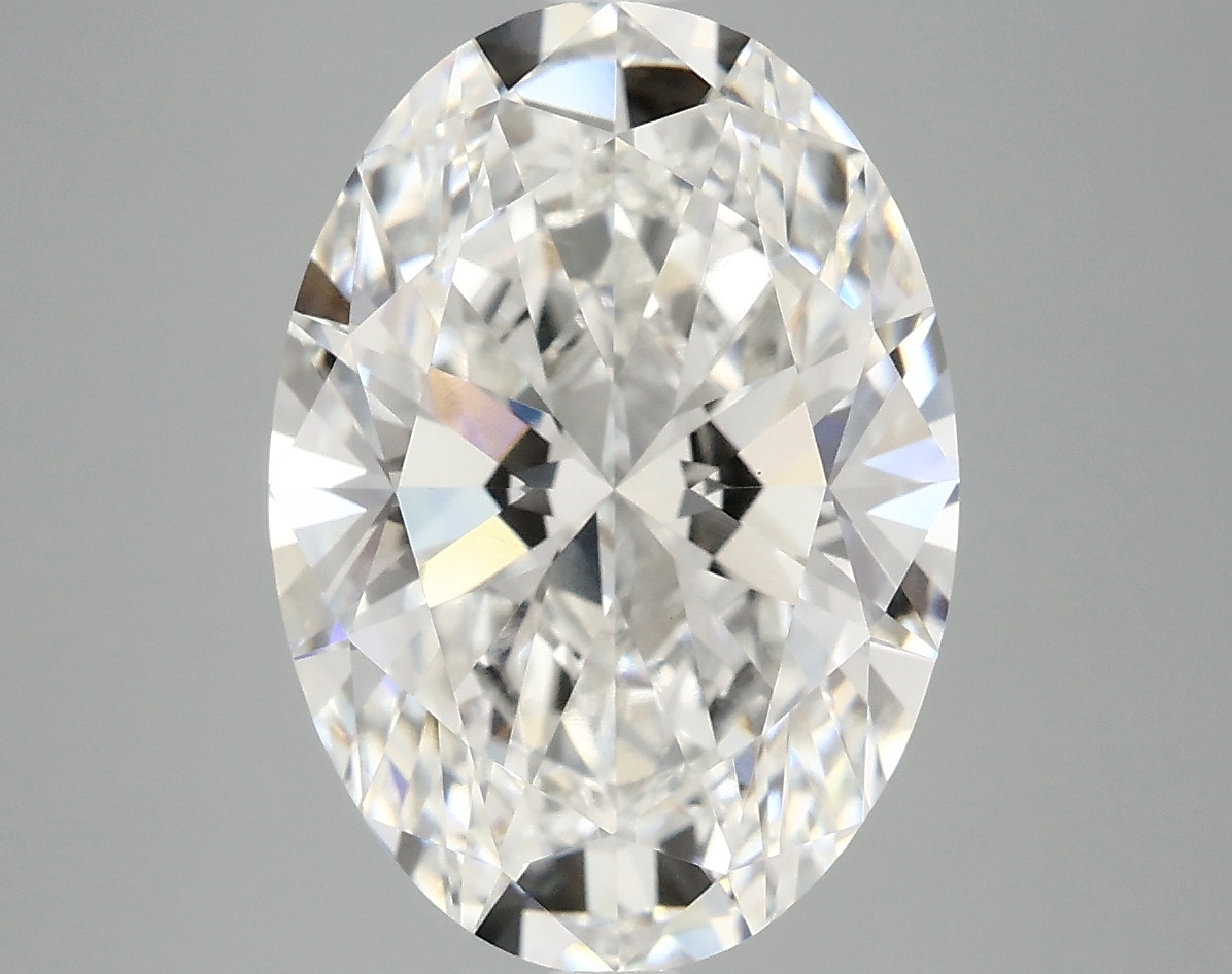 5.06ct Oval F VVS2 Lab-Grown Diamond
