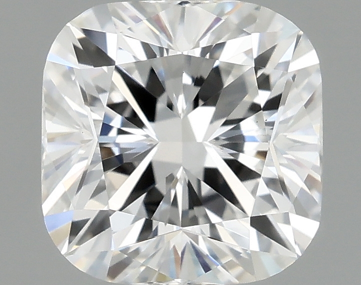 1.29 carat cushion lab-grown diamond