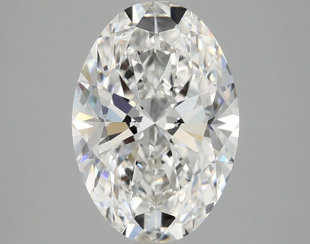 3.07ct Oval F VVS2 IGI-certified lab-grown diamond