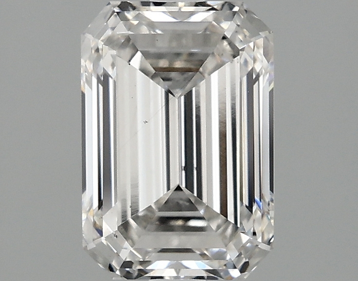 2.01 carat emerald lab-grown diamond