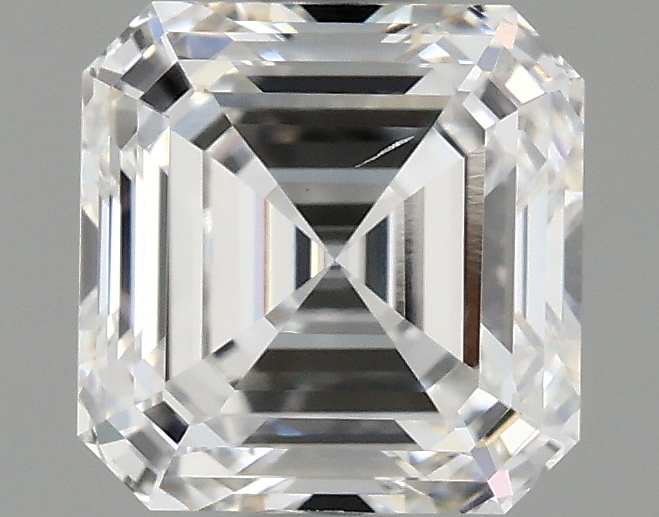 1.04 carat asscher lab-grown diamond