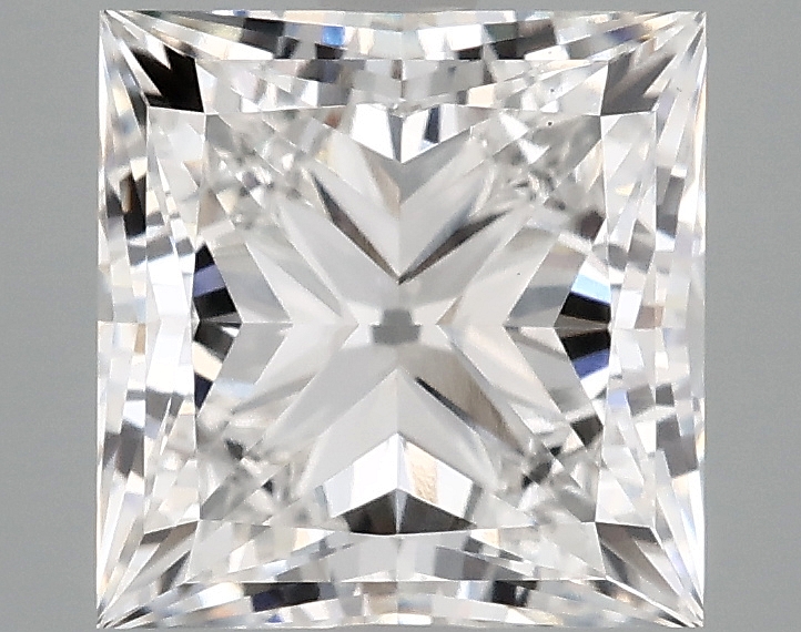 2.50 carat princess lab-grown diamond