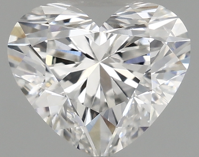 1.01 carat heart lab-grown diamond