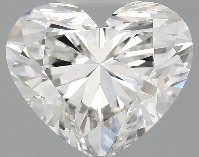 1.01 carat heart lab-grown diamond