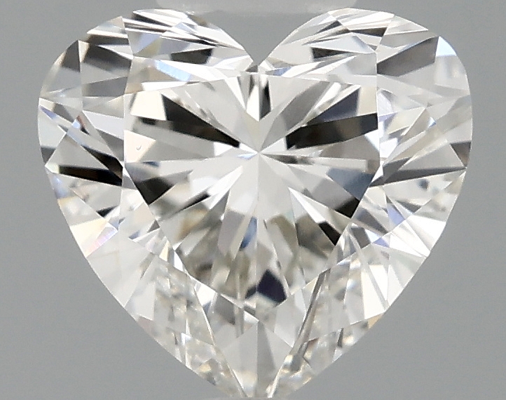 1.00 carat heart lab-grown diamond