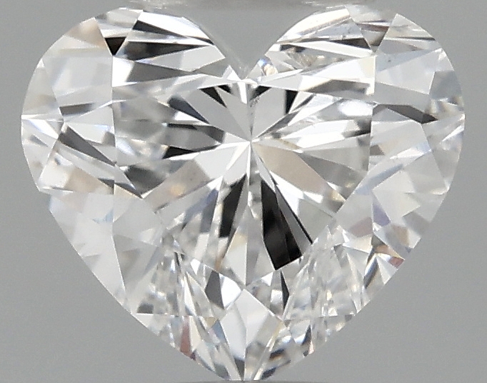 0.98 carat heart lab-grown diamond