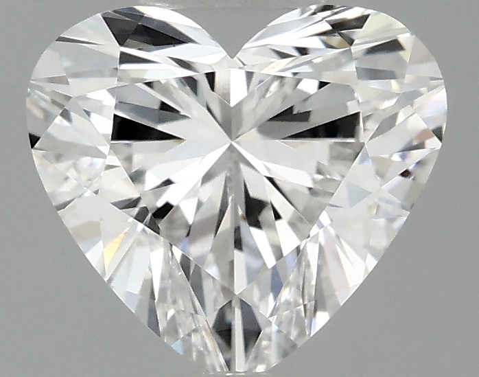 0.98 carat heart lab-grown diamond