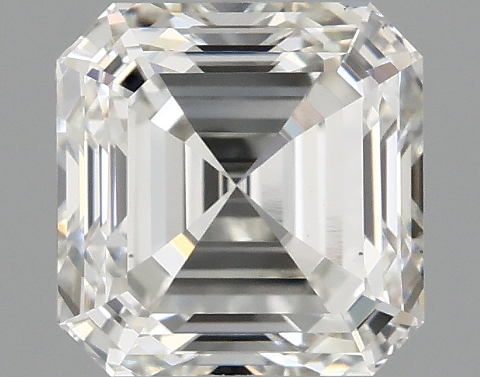 2.14 carat asscher lab-grown diamond