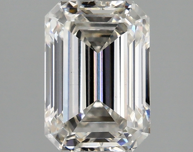 2.01 carat emerald lab-grown diamond