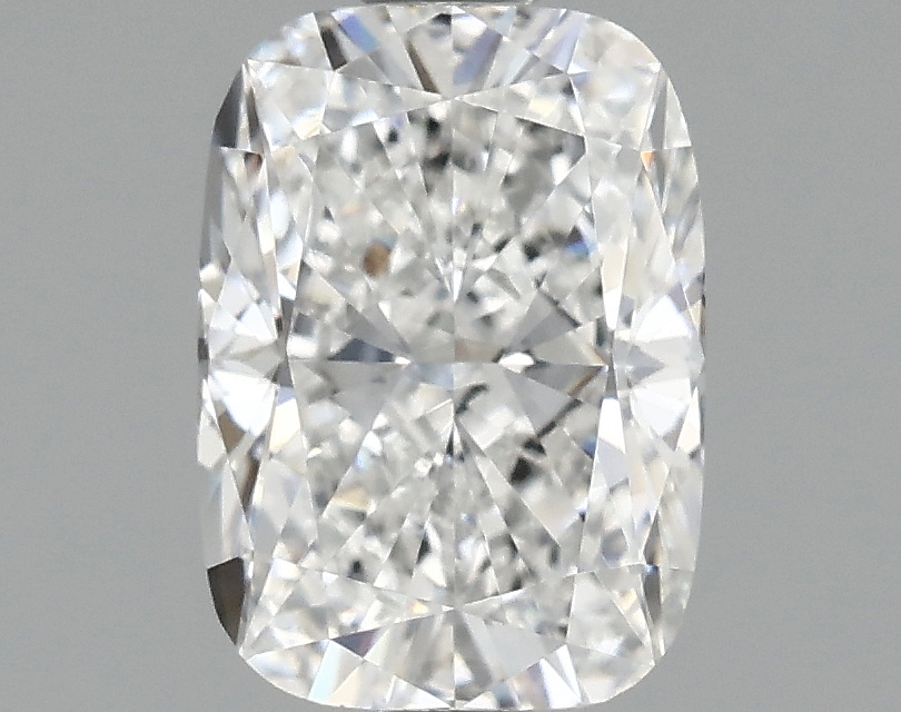 0.99 carat cushion lab-grown diamond