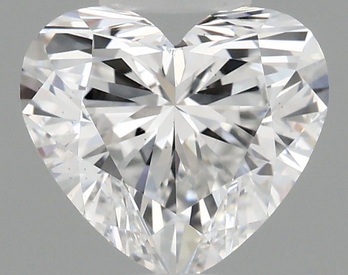 1.00 carat heart lab-grown diamond