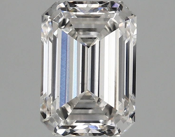 2.07 carat emerald lab-grown diamond