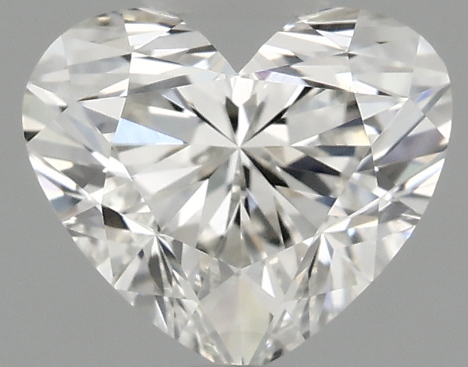 0.98 carat heart lab-grown diamond