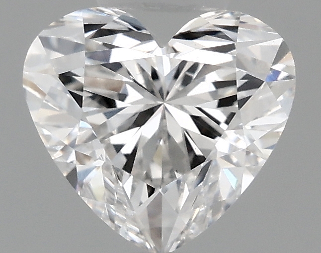 0.98 carat heart lab-grown diamond