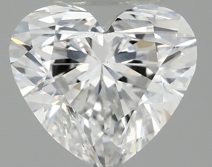 0.98 carat heart lab-grown diamond