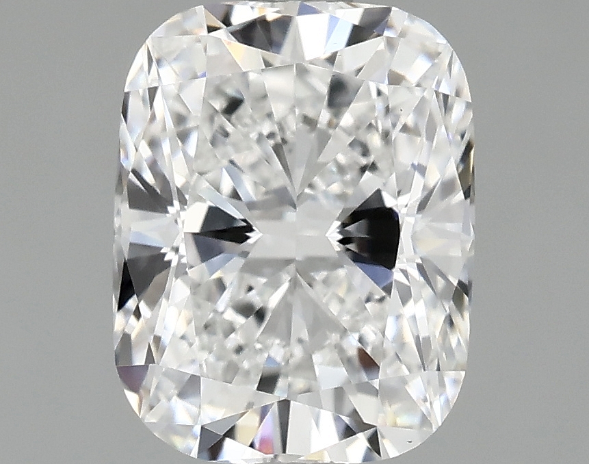 1.28 carat cushion lab-grown diamond