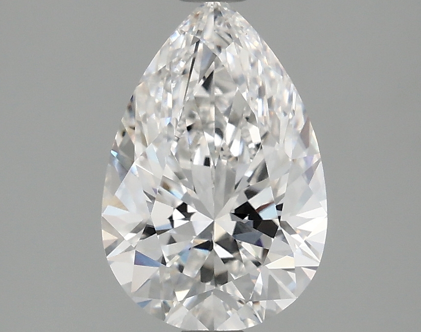 1.87 carat pear lab-grown diamond