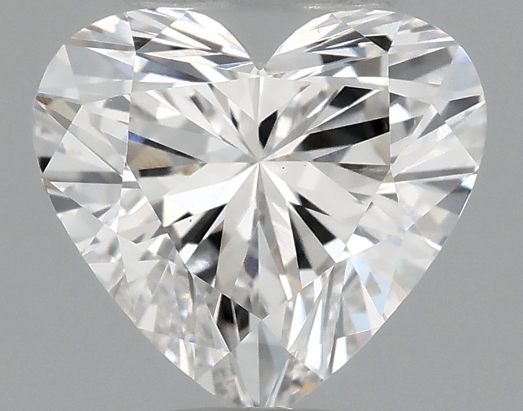 1.00 carat heart lab-grown diamond