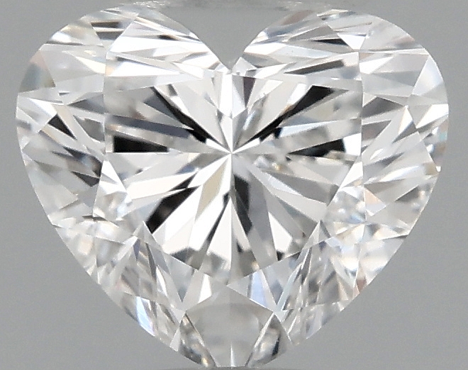 0.98 carat heart lab-grown diamond