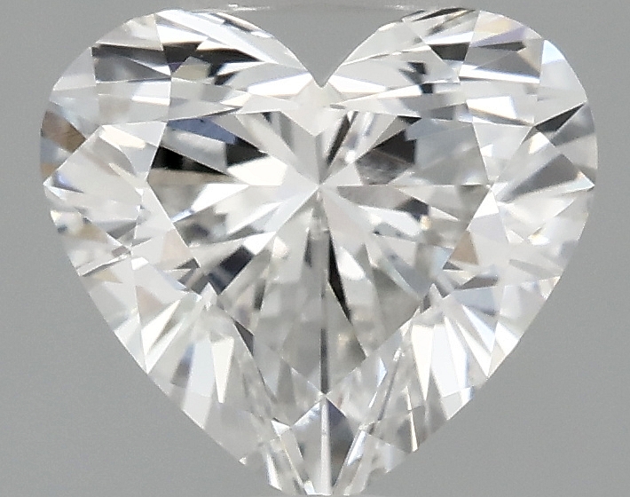 0.99 carat heart lab-grown diamond