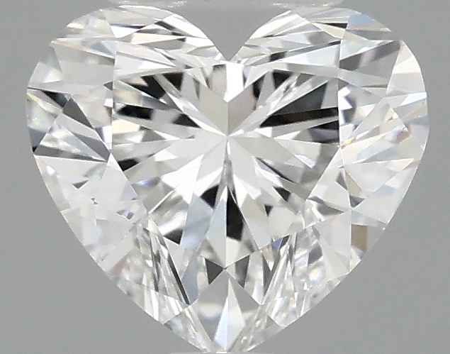 0.99 carat heart lab-grown diamond