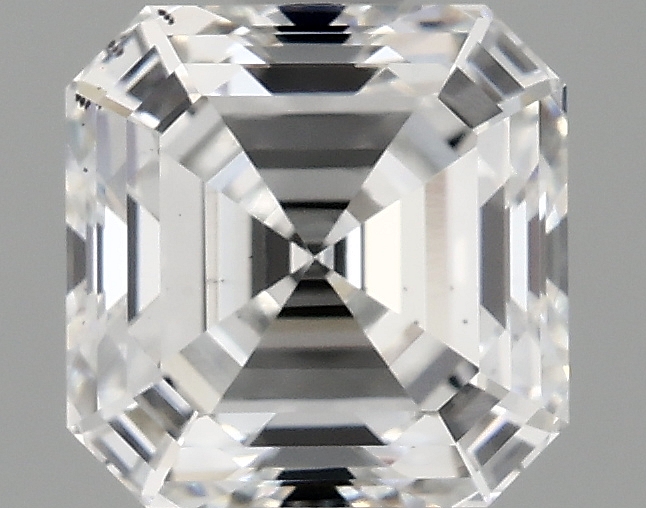 1.06 carat asscher lab-grown diamond