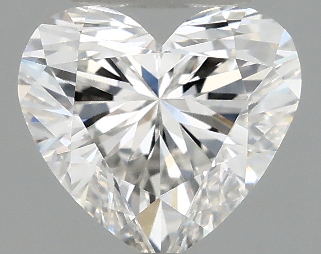 0.98 carat heart lab-grown diamond