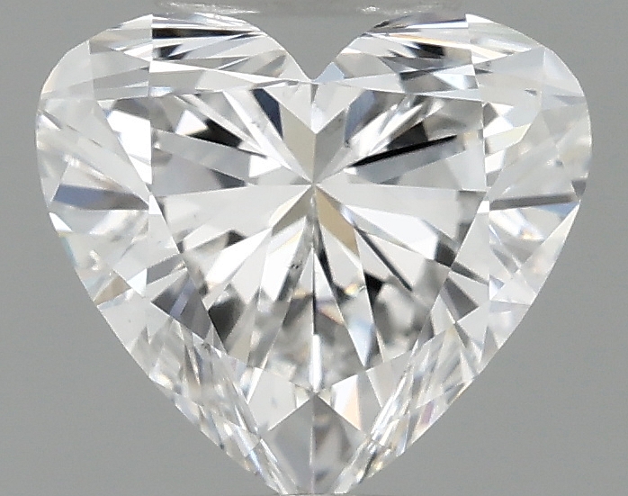 1.00 carat heart lab-grown diamond