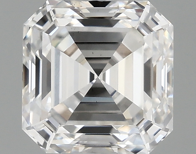 1.04 carat asscher lab-grown diamond