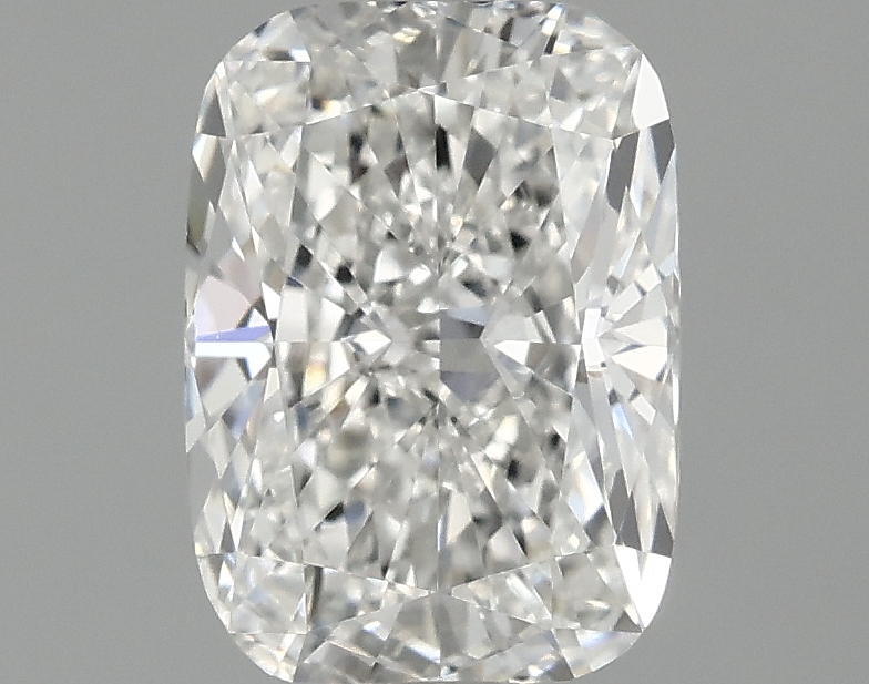 0.99 carat cushion lab-grown diamond