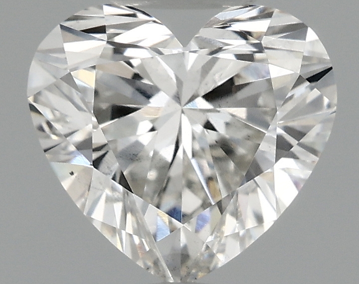 0.98 carat heart lab-grown diamond
