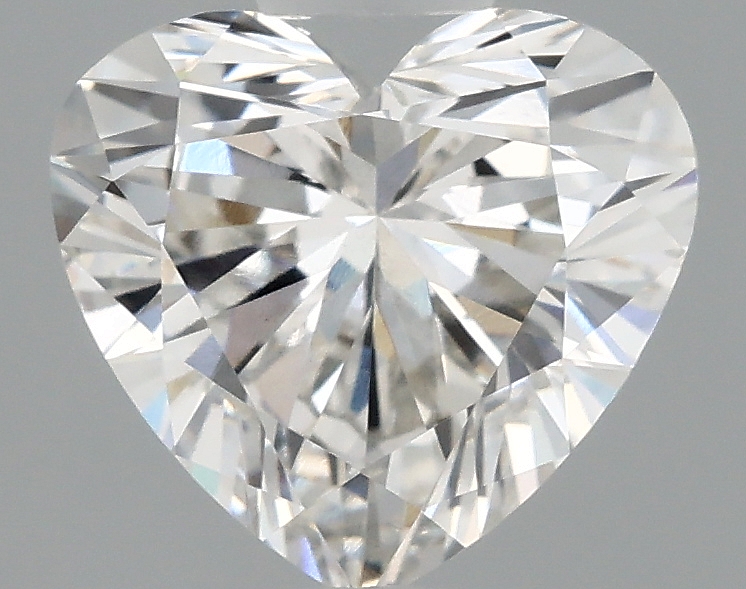 1.00 Carat Heart Shaped Ideal Cut F-VS2 - IGI Certified Lab Grown Diamond