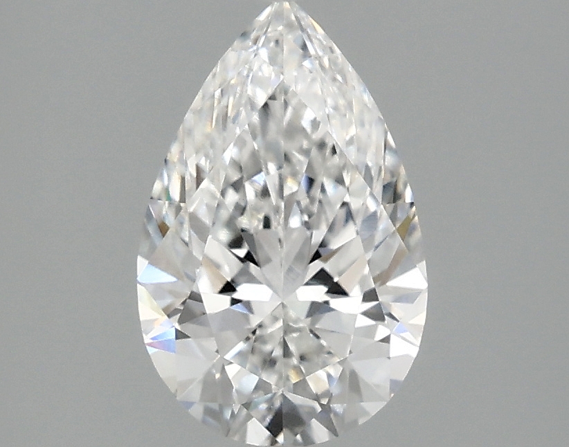 1.37 carat pear lab-grown diamond