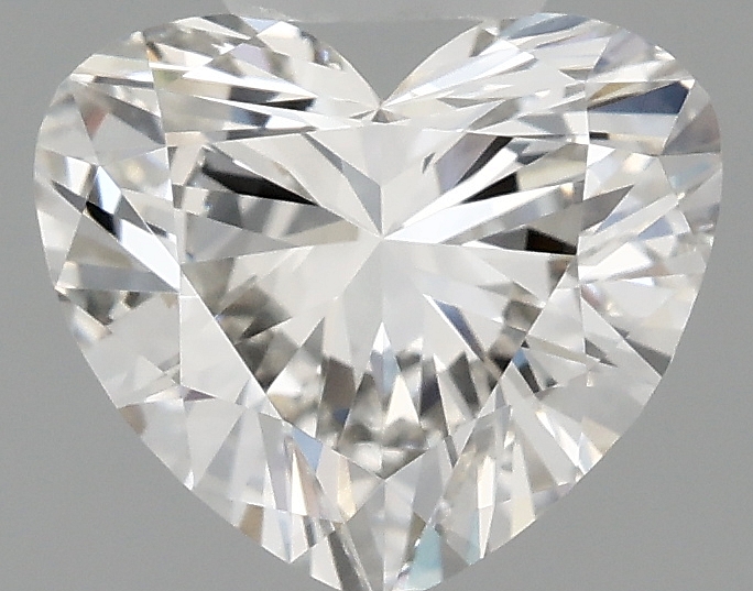1.00 carat heart lab-grown diamond