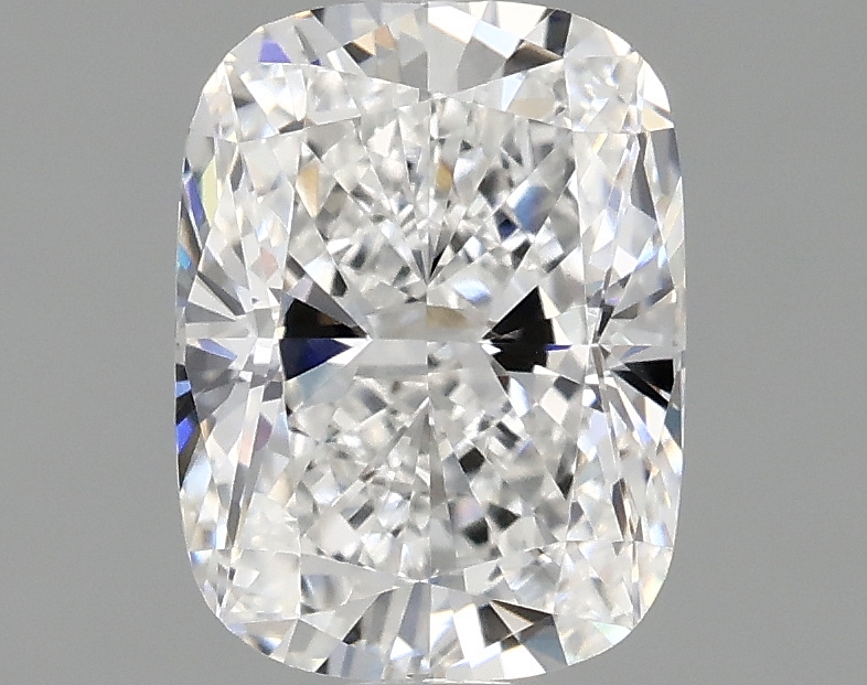 1.23 carat cushion lab-grown diamond