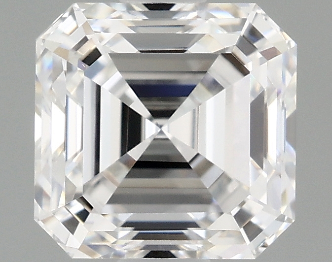 0.97 carat asscher lab-grown diamond