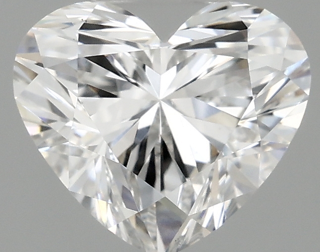 0.99 carat heart lab-grown diamond