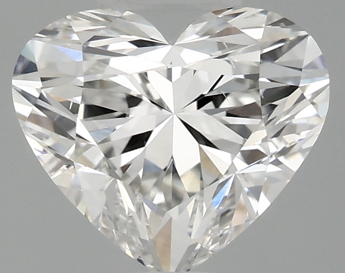 1.00 Carat Heart Shaped Ideal Cut F-VS2 - IGI Certified Lab Grown Diamond